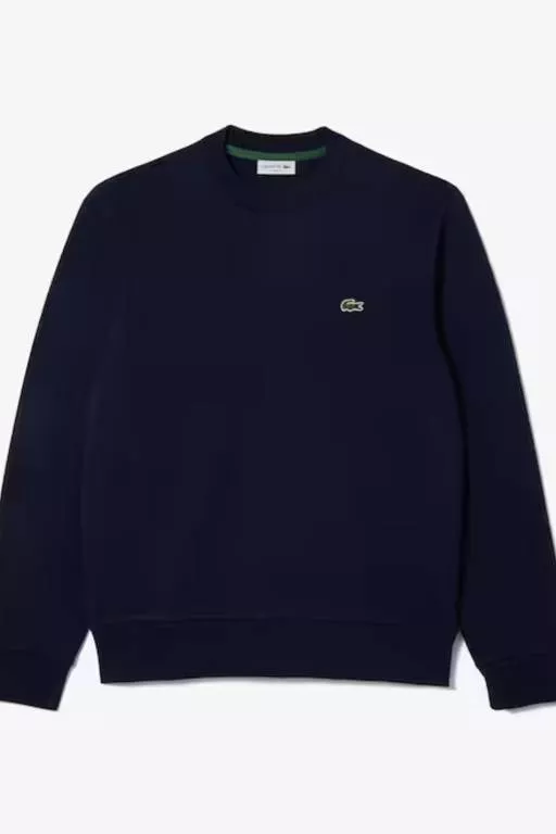 SWEATSHIRT JOGGER HOMME LACOSTE EN MOLLETON GRATTÉ DE COTON BIOLOGIQUE