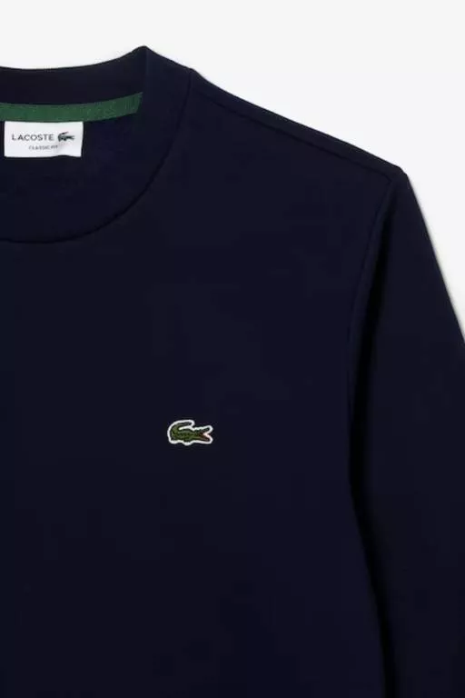 SWEATSHIRT JOGGER HOMME LACOSTE EN MOLLETON GRATTÉ DE COTON BIOLOGIQUE