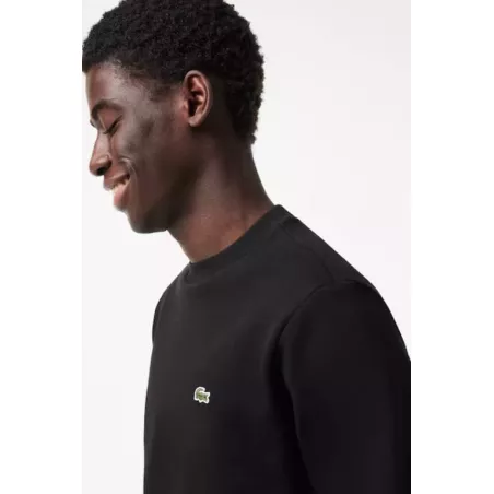 SWEATSHIRT JOGGER HOMME LACOSTE EN MOLLETON GRATTÉ DE COTON BIOLOGIQUE