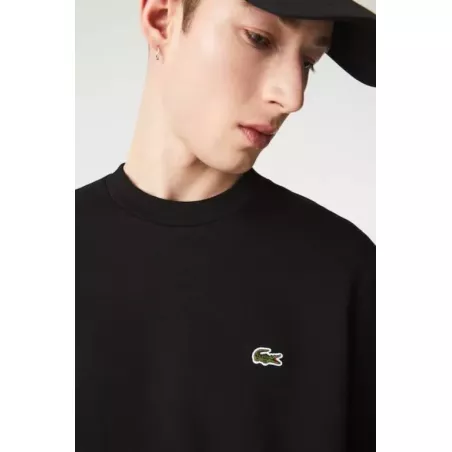 SWEATSHIRT JOGGER HOMME LACOSTE EN MOLLETON GRATTÉ DE COTON BIOLOGIQUE