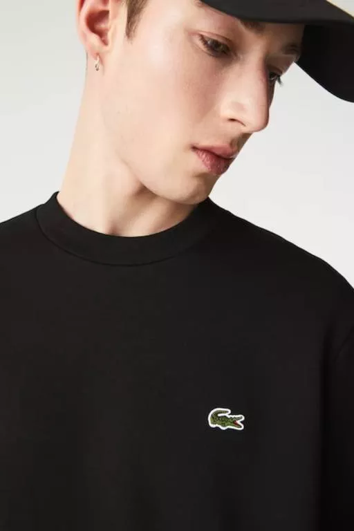 SWEATSHIRT JOGGER HOMME LACOSTE EN MOLLETON GRATTÉ DE COTON BIOLOGIQUE