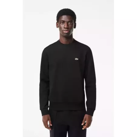 SWEATSHIRT JOGGER HOMME LACOSTE EN MOLLETON GRATTÉ DE COTON BIOLOGIQUE