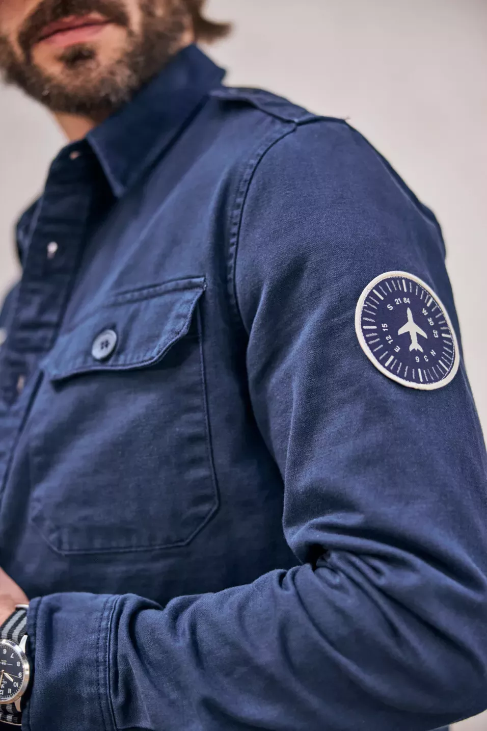 Raven Scrapper Veste surchemise