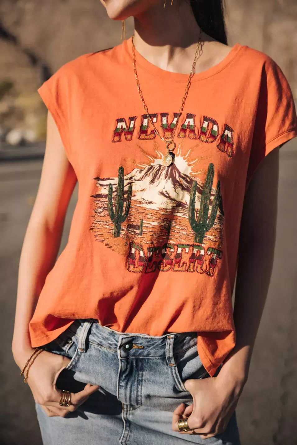 Tarik Nevada T-Shirt imprimé