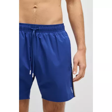 Short de bain avec rayures...
