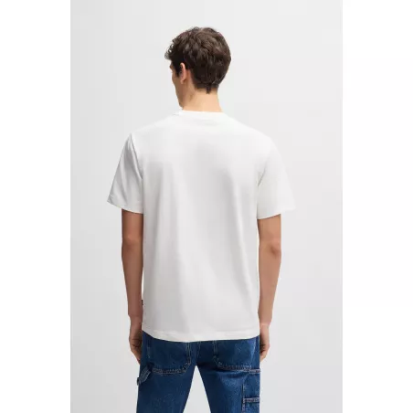 T-shirt en jersey de coton avec logo artistique