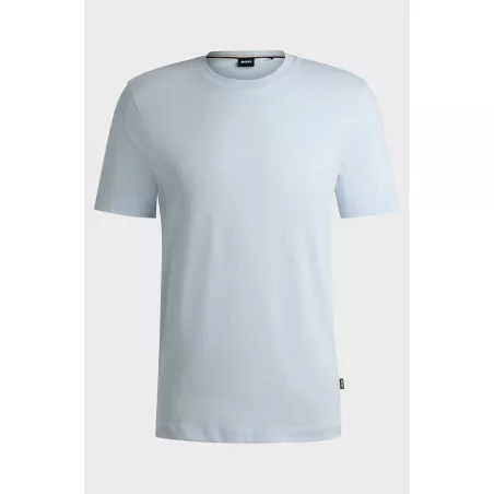 T-shirt en jersey de coton avec logo imprimé en gomme