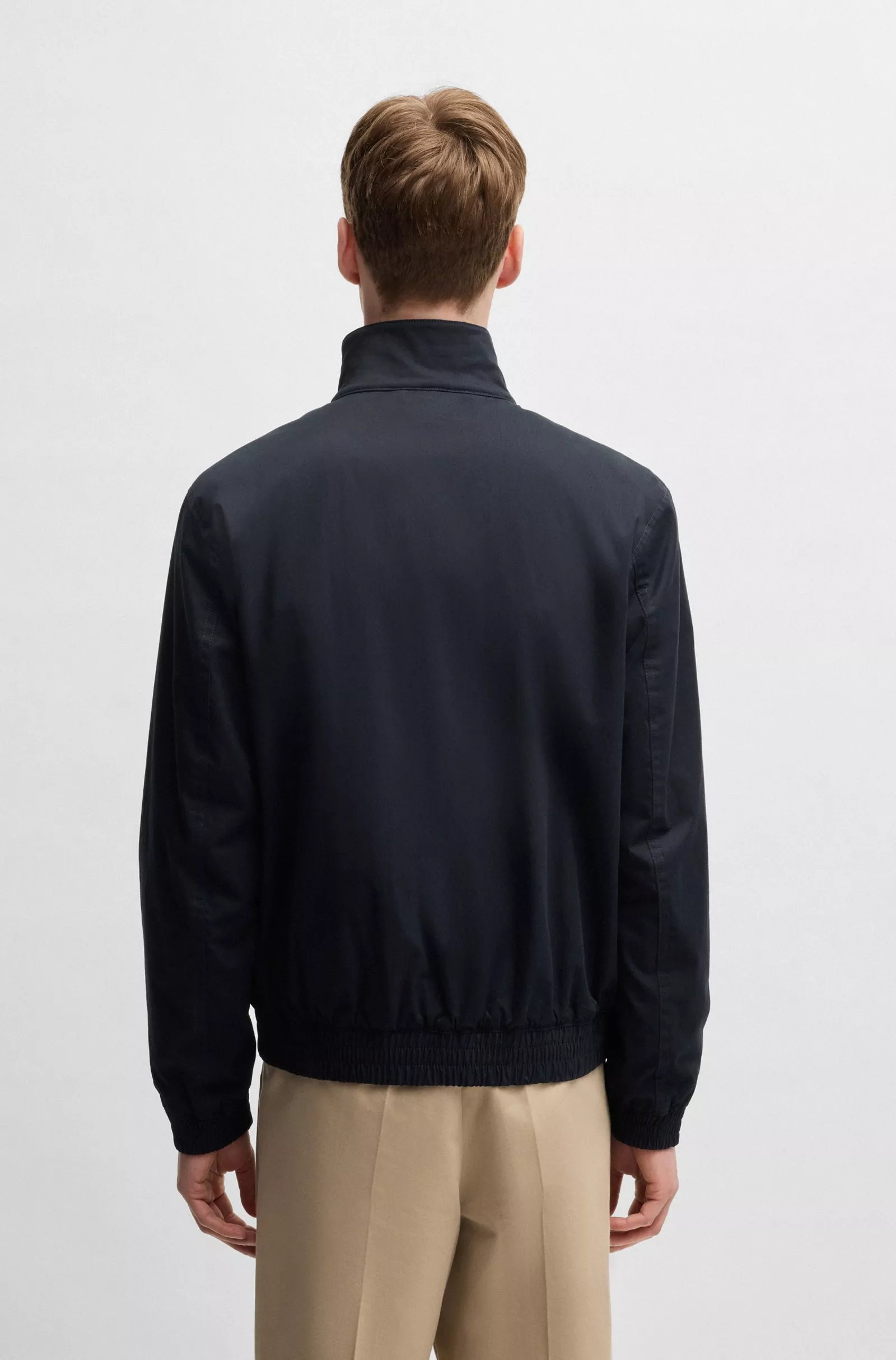 Veste en coton mélangé avec monogramme Double B