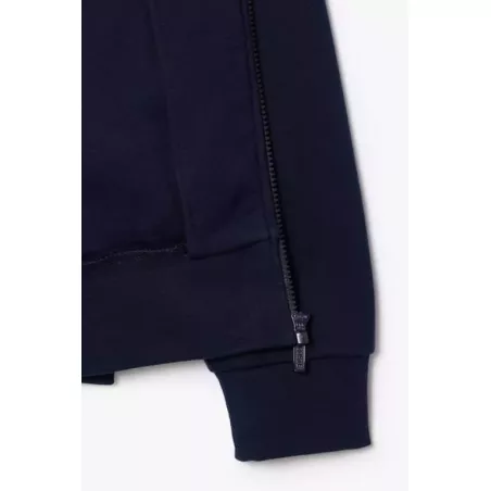 SWEATSHIRT JOGGER ZIPPÉ HOMME REGULAR FIT LACOSTE EN MOLLETON GRATTÉ