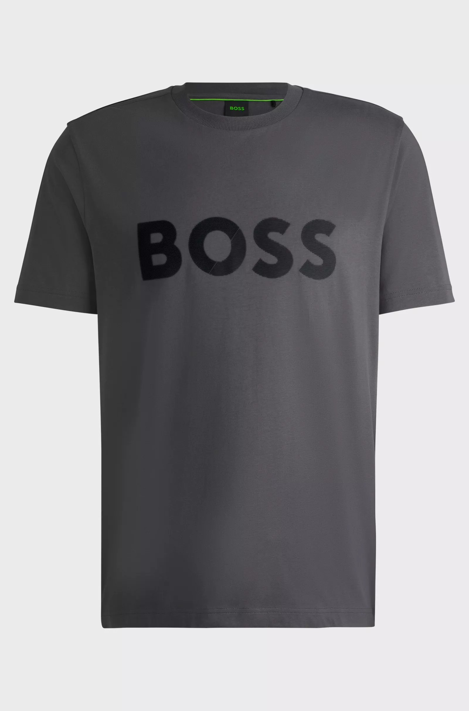 T-shirt en jersey de coton avec grand logo