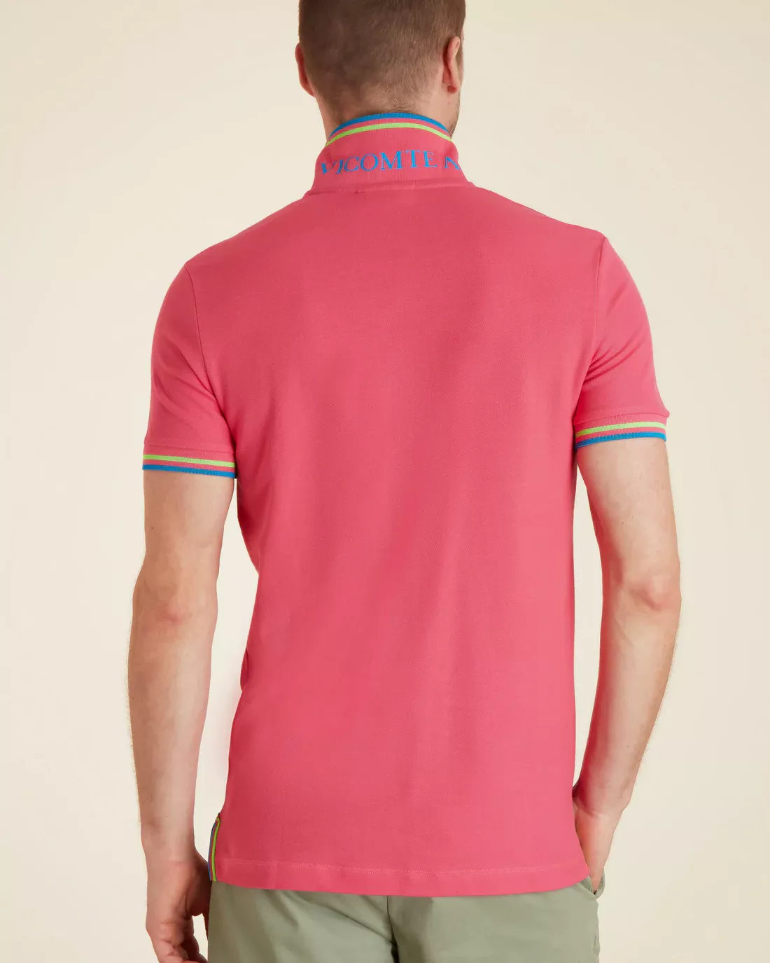 Polo à Détails Fluo