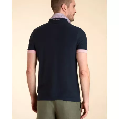 Polo à Détails Imprimé