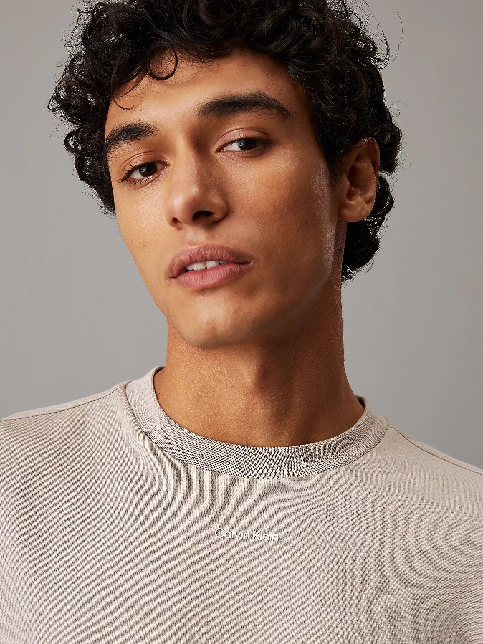 T-shirt relaxed en interlock de coton