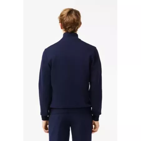 SWEATSHIRT JOGGER ZIPPÉ HOMME REGULAR FIT LACOSTE EN MOLLETON GRATTÉ