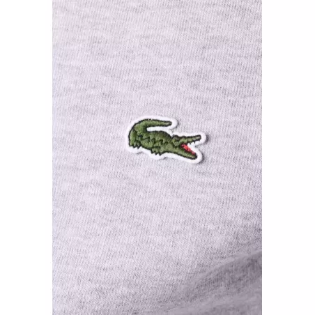 SWEATSHIRT JOGGER ZIPPÉ HOMME REGULAR FIT LACOSTE EN MOLLETON GRATTÉ