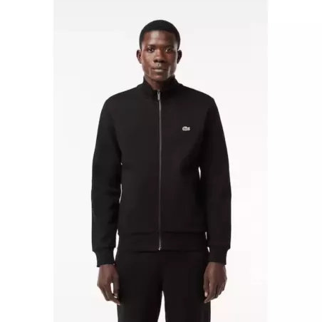 SWEATSHIRT JOGGER ZIPPÉ HOMME REGULAR FIT LACOSTE EN MOLLETON GRATTÉ