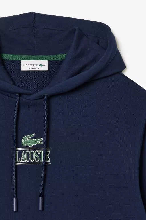 SWEATSHIRT À CAPUCHE JOGGER AVEC IMPRIMÉ LACOSTE