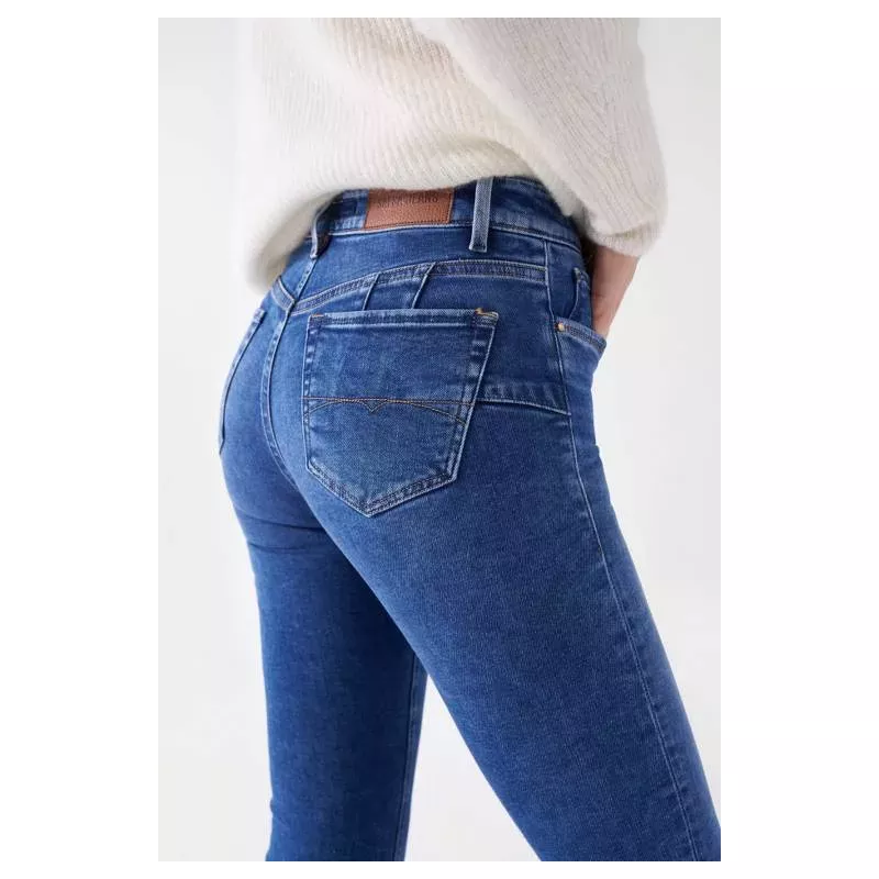 JEAN DESTINY PUSH UP CROPPED SLIM