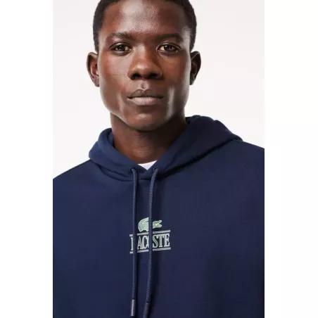 SWEATSHIRT À CAPUCHE JOGGER AVEC IMPRIMÉ LACOSTE