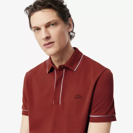 Polo Paris regular fit en Piqué stretch
