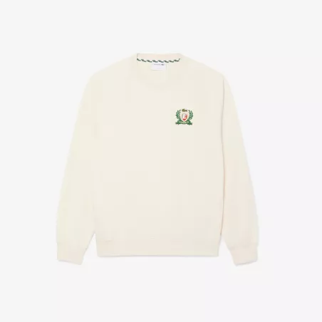 Sweatshirt blason brodé...
