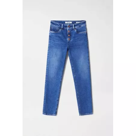 JEAN DESTINY PUSH UP CROPPED SLIM