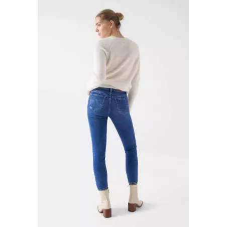 JEAN DESTINY PUSH UP CROPPED SLIM