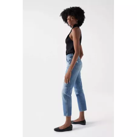 JEAN TRUE CROPPED SLIM AVEC...