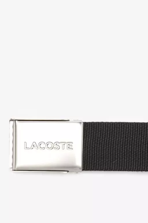 CEINTURE SANGLE BOUCLE GRAVÉE LACOSTE ÉDITION MADE IN FRANCE