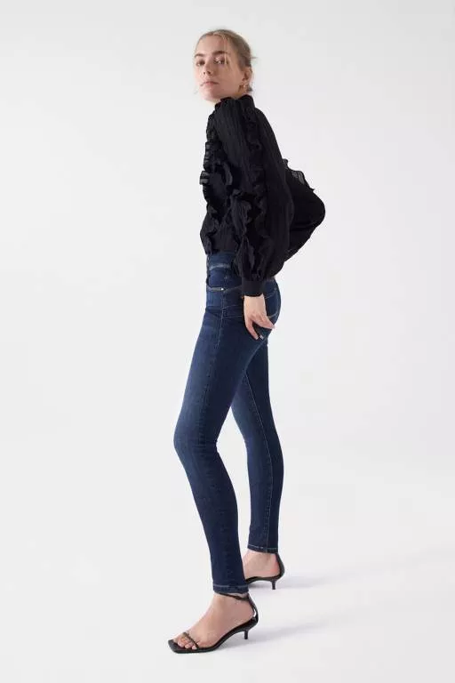 JEAN SECRET PUSH IN SKINNY AVEC DÉTAILS