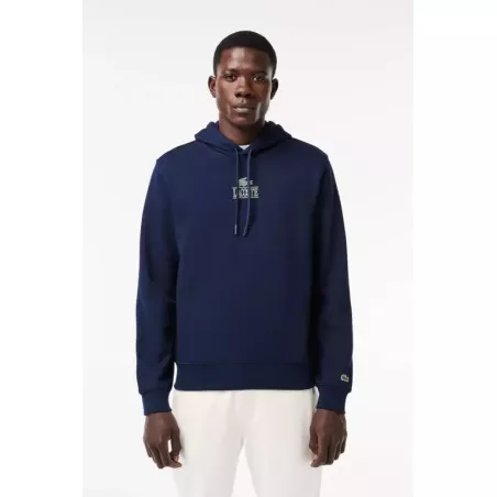 SWEATSHIRT À CAPUCHE JOGGER AVEC IMPRIMÉ LACOSTE