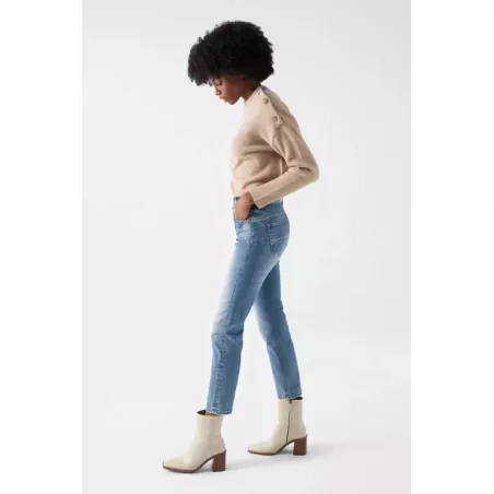 JEAN FAITH PUSH IN CROPPED SKINNY