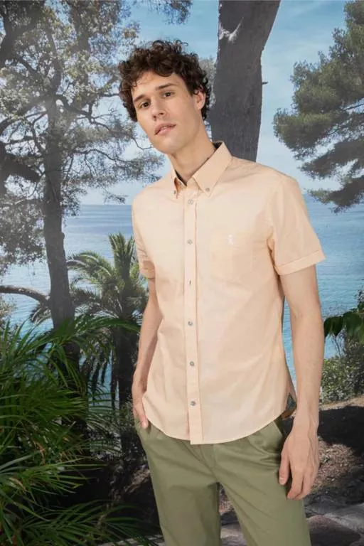 CLIVE4 M SS PLAIN SHIRT