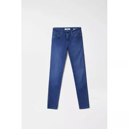 JEAN WONDER PUSH UP SKINNY AVEC BRILLANTS