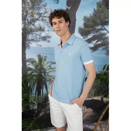 PETERSHAM1 M SS PRINT DET POLO