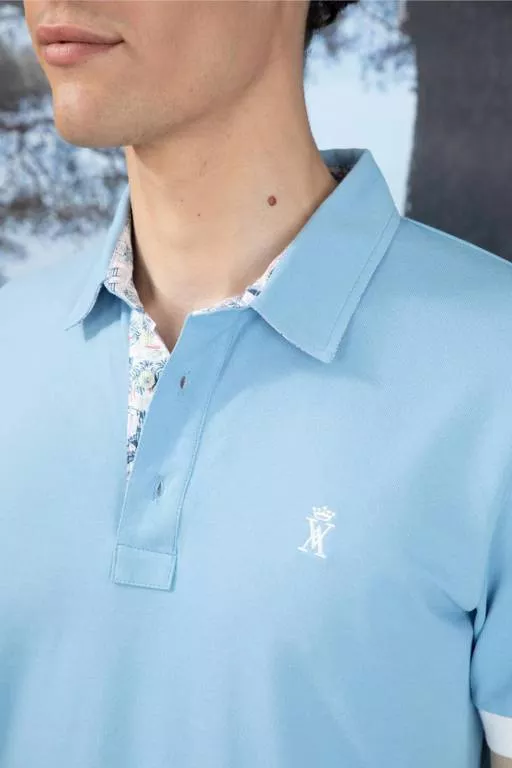 PETERSHAM1 M SS PRINT DET POLO