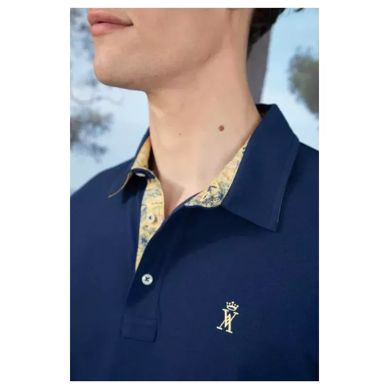 PETERSHAM1 M SS PRINT DET POLO