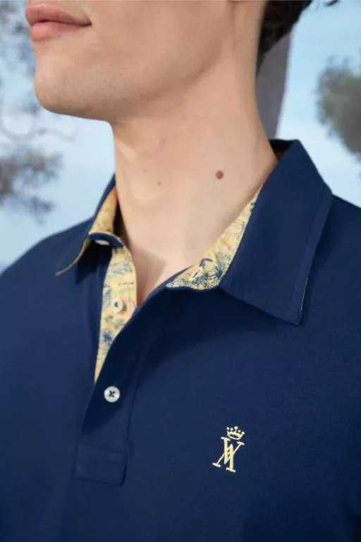 PETERSHAM1 M SS PRINT DET POLO