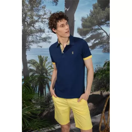 PETERSHAM1 M SS PRINT DET POLO