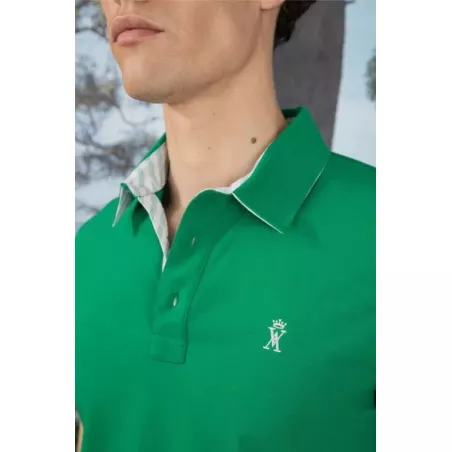 PETERSHAM2 M STRIPED DET POLO