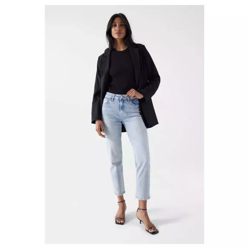 JEAN TRUE CROPPED SLIM CLAIR