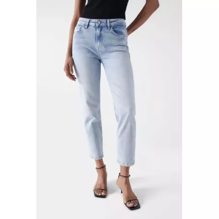 JEAN TRUE CROPPED SLIM CLAIR