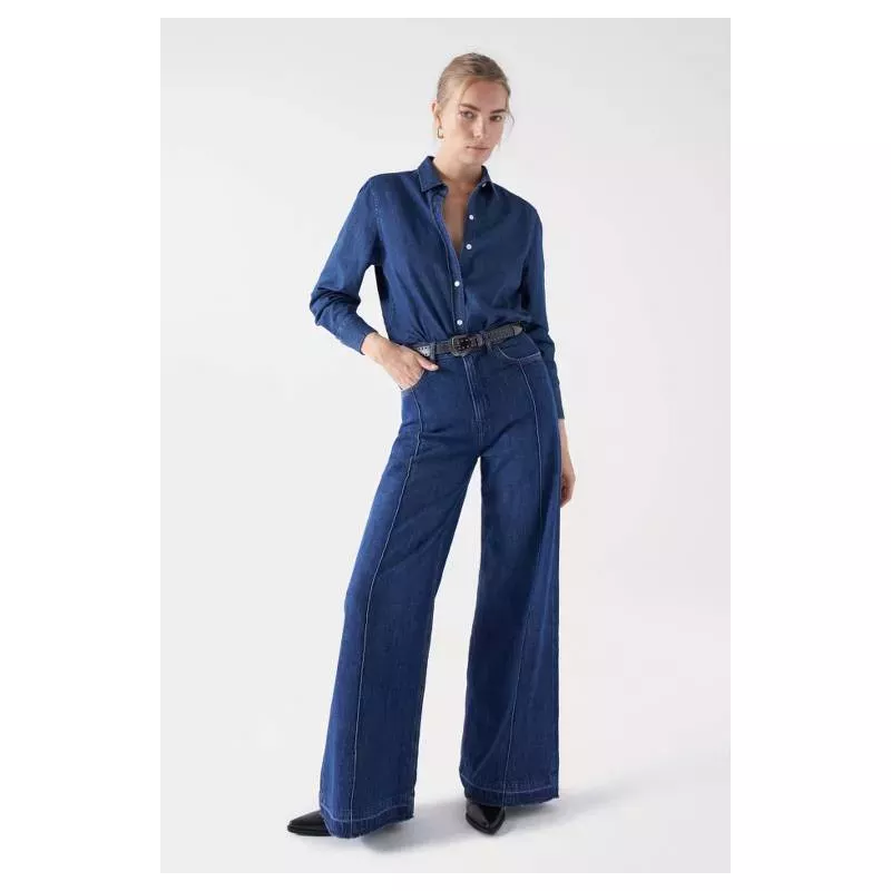 JEAN TRUE WIDE LEG