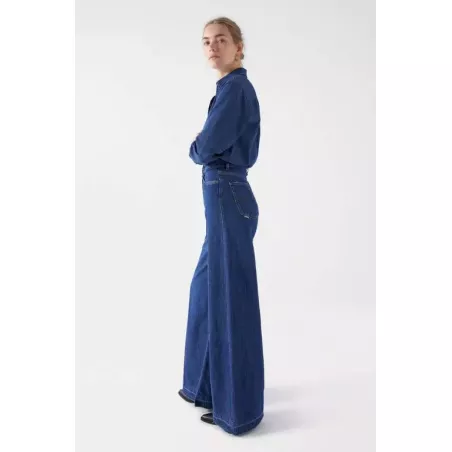 JEAN TRUE WIDE LEG