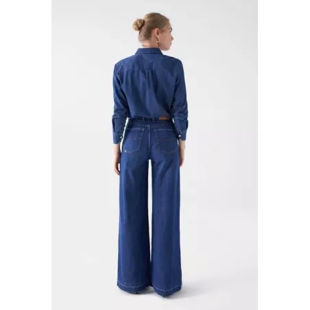 JEAN TRUE WIDE LEG