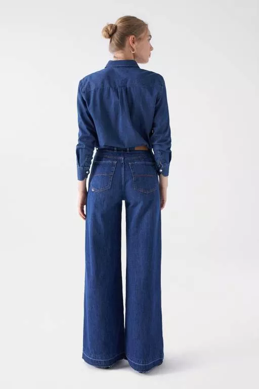 JEAN TRUE WIDE LEG