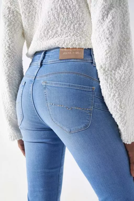 JEAN SECRET PUSH IN SLIM AVEC BRILLANTS