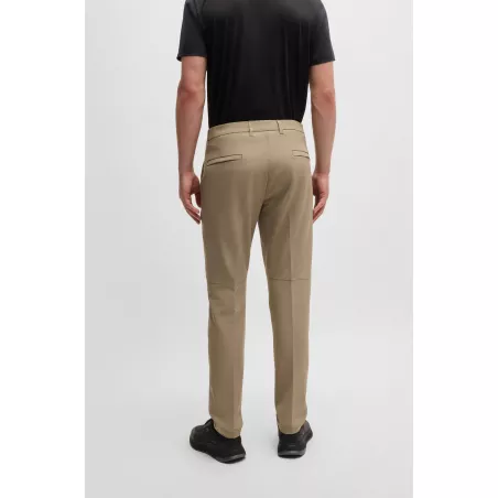 CHINO SLIM FIT EN TISSU QUADRI-EXTENSIBLE FACILE À REPASSER