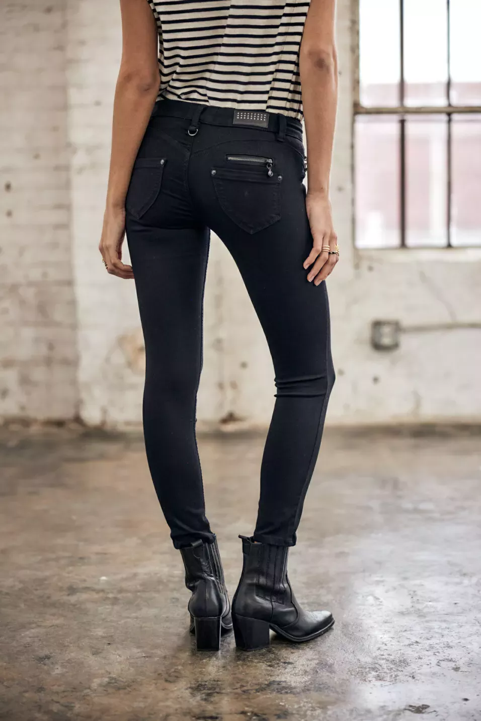 Alexa Cropped Jeans super slim