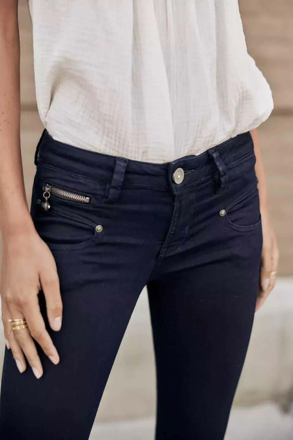 Alexa Cropped Jeans super slim